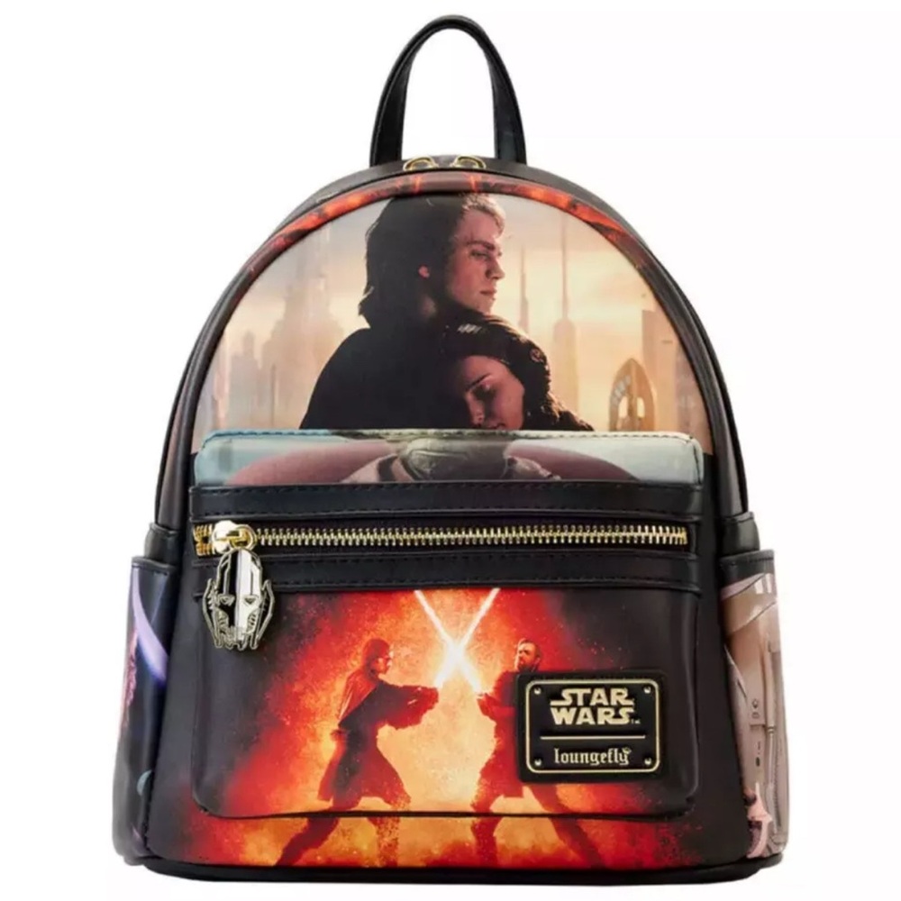 Loungefly Star Wars Episode III Revenge of the Sith Scene Mini Backpack NWT